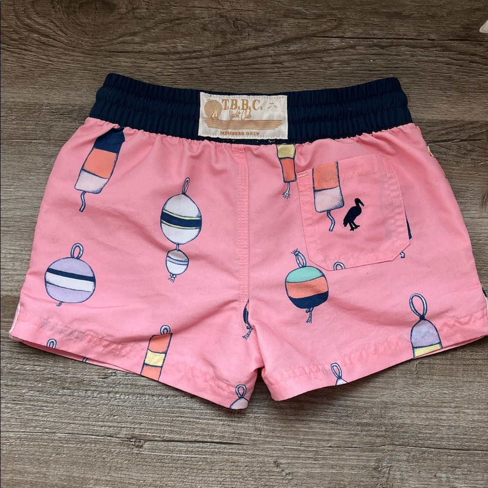 The Beaufort Bonnet Company swim trunks. 2T